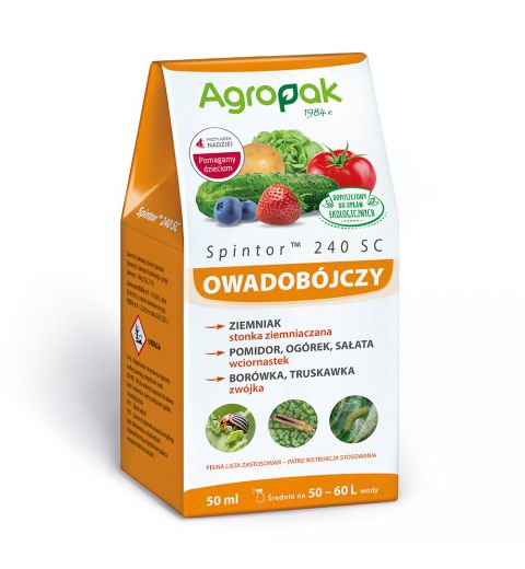 Spintor 240 SC [50 ML] - Agropak. Z miłości do roślin.