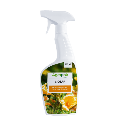 BioSAP Agropak [750 ML] - Gotowy do użycia preparat na mszyce, przędziorki i ziemiórki