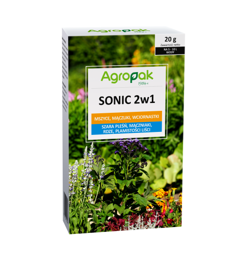 Sonic 2w1 Agropak [20 G] - Naturalny środek owadobójczo grzybobójczy