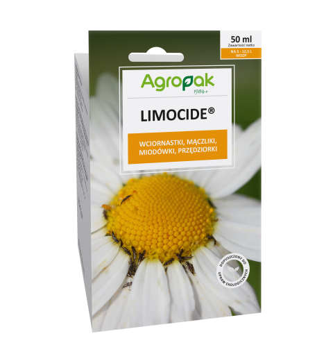 Limocide Agropak [50 ML] - Naturalny środek do zwalczania chorób grzybowych, owadów i przędziorków
