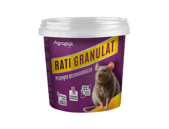 Rati Granulat Agropak [1 KG] - Skuteczna przynęta gryzoniobójcza na myszy i szczury