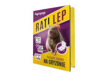 Rati Lep Agropak [12 x 17 cm] - Pułapka lepowa z zapachem orzechów arachidowych