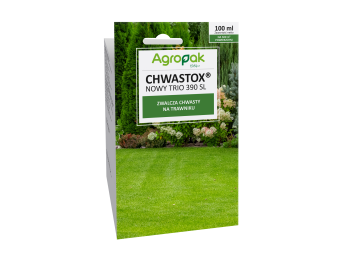 Chwastox Nowy Trio 390 SL Agropak [100 ml] - Skutecznie zwalcza chwasty na trawniku