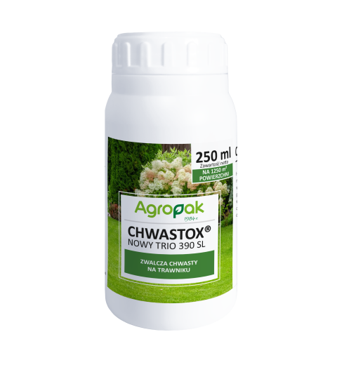 Chwastox Nowy Trio 390 SL Agropak [250 ml] - Oprysk na chwasty w trawie