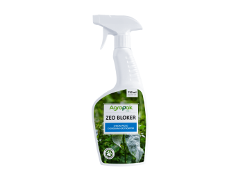 Zeo Bloker Agropak [750 ML] - Zeolitowy prepart do ochrony roślin przed mączniakiem, szarą pleśnią i rdz
