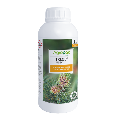 Treol 770 EC Agropak [1 L] - Olej parafinowy, skuteczny w walce z przędziorkiem